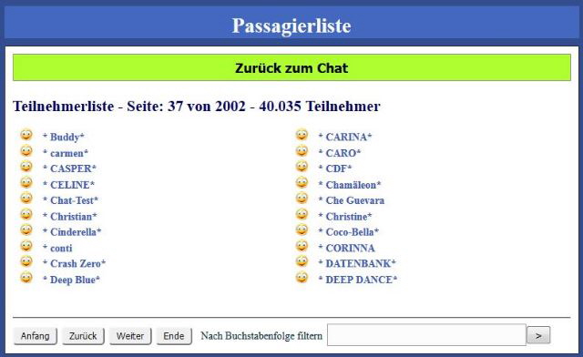 teilnehmerliste Bild: teilnehmerliste